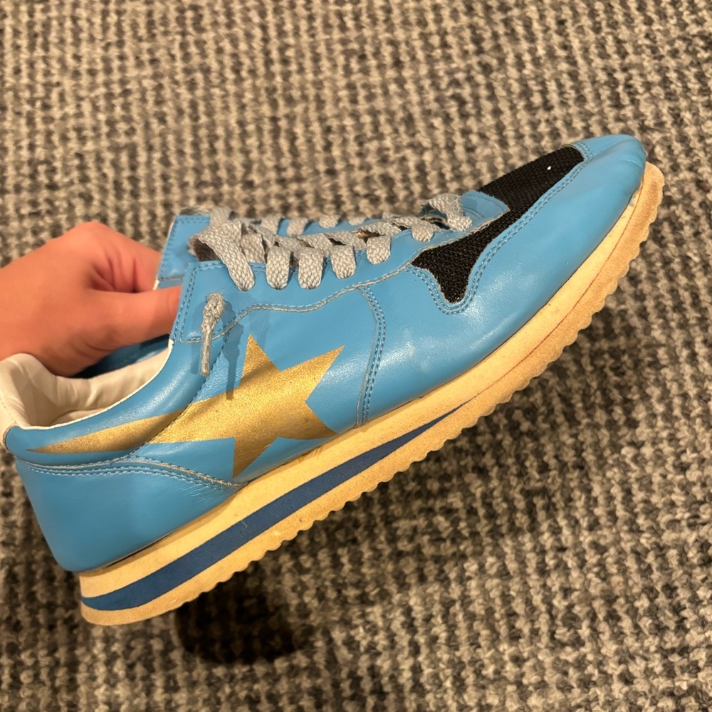 golden goose x haus running shoes